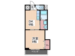 メイプル吉島の物件間取画像